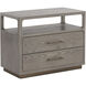 Danette 36 X 27.25 inch Grey Night Stand
